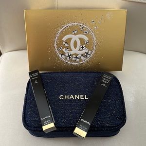 CHANEL 2023 Holiday A SIGHT TO SEE EYE MAKE UP Gift Set Noir Mascara Eyeliner 🖤